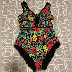 COPY - NWOT AdoreMe Contour Floral One Piece